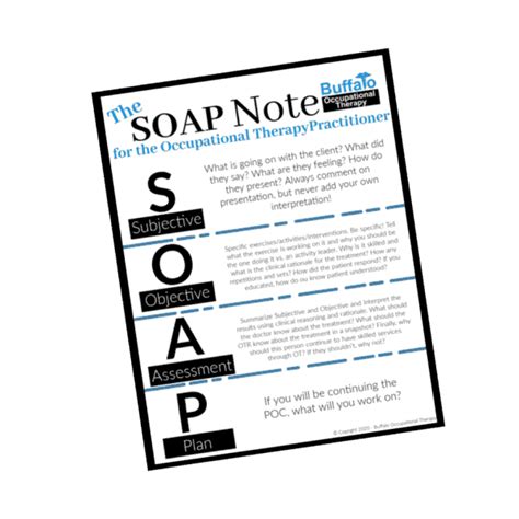 Soap Notes Examples Occupational Therapy