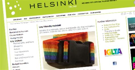 Gay matkailu on Suomessa lapsenkengissä Yle