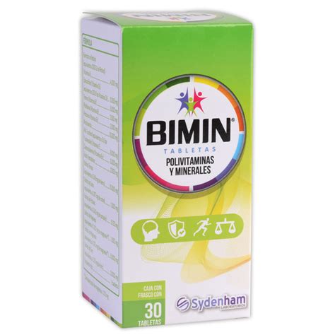 Dilopsan Bimin C 30 Tabletas