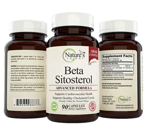 Beta Sitosterol Supplement Guide: Do Plant Sterols Have Side Effects ...