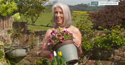 Naked Gardeners Stun This Morning Fans As They Hide Behind Plant Pots