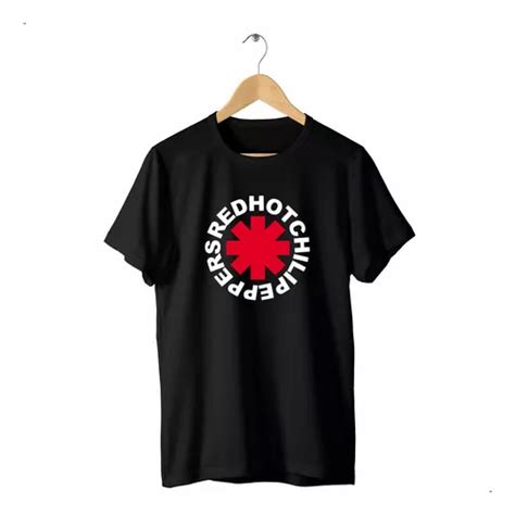 Camiseta Camisa Banda Red Hot Chili Peppers Algodão MercadoLivre