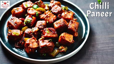 Chilli Paneer Recipe Easy Chilli Paneer Dry Indo Chinese Recipe