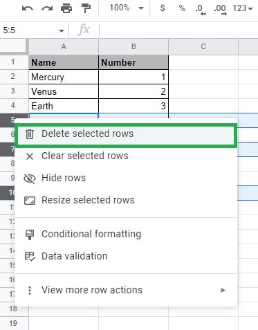 How To Delete Empty Rows In Google Sheets Easiest Method