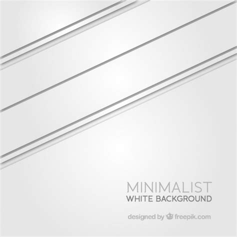 Free Vector | Minimalist White Background