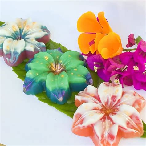 Tropical Soapflower Soapglycerin Soapt For Mombath T Handcrafted Soaps Handcraft Tropical