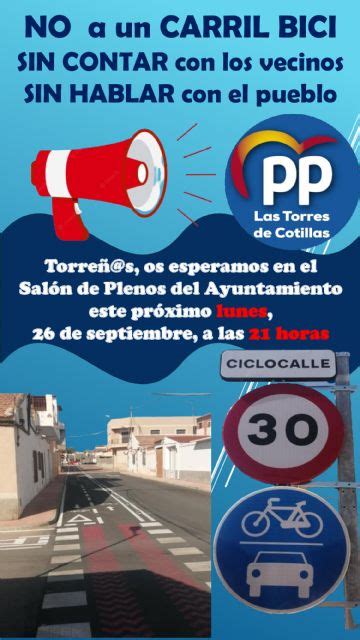 El Pp De Las Torres De Cotillas Emprende Una Campaña De Recogida De