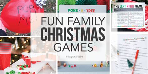 Fun Family Christmas Games - The Inspiration Board