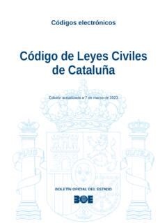 C Digo De Leyes Civiles De Catalu A Boe Es C Digo De Leyes