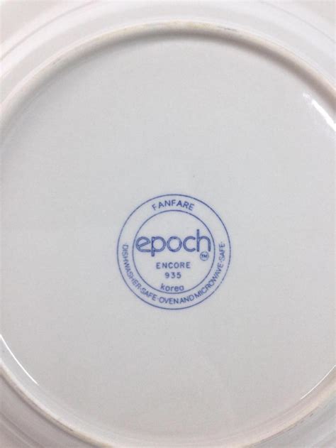 Lot 34pc Epoch Dinnerware Plates Bowls