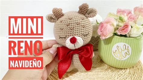 CREA TU PROPIO RENO NAVIDEÑO A CROCHET Tutorial Fácil para