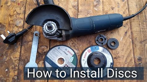 Learn How To Properly Install Cutting And Grinding Discs Angle