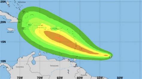 Las Antillas Menores Bajo Aviso Por Tormenta Tropical Dorian Que