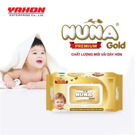 Bao Khăn Ướt Em Bé NUNA Gold Không Mùi 100 Miếng/Bao | Shopee Việt Nam