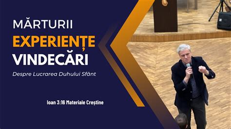 Puiu Stefan De La Hunedoara I Despre Lucrarea Duhului Sf Nt I M Rturii