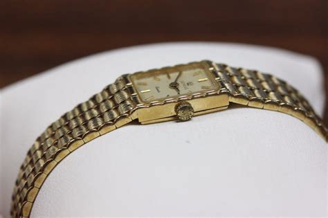 Geneve Quartz 14k Yellow Gold Ladies Watch Swiss Made 1874323302