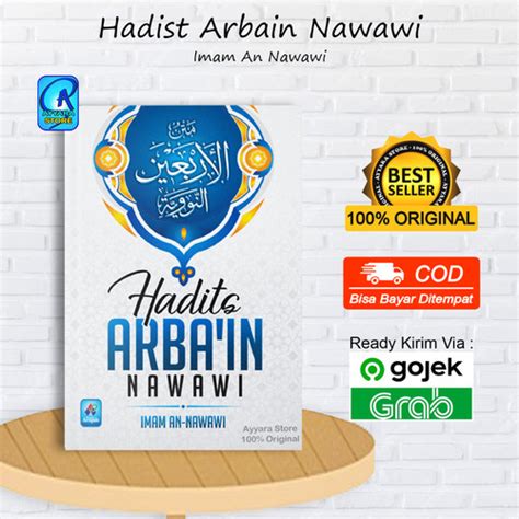 Jual Hadits Arbain An Nawawi Hadits Arbain Ukuran Saku Terjemah Dan