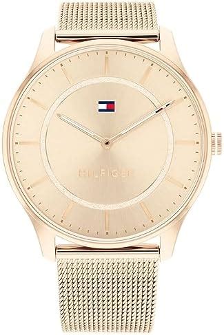 Tommy Hilfiger Montre Analogique Quartz Pour Femme Avec Bracelet