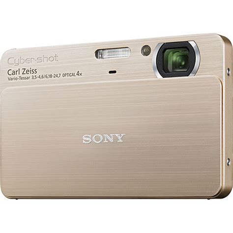 Sony Cyber Shot Dsc T700 Digital Camera Gold Dsc T700n Bandh