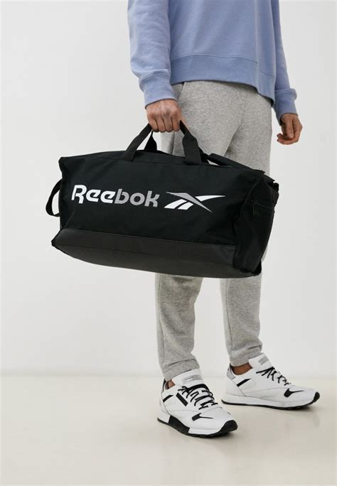 Сумка спортивная Reebok TE M GRIP, цвет: черный, RTLACF472401 — купить ...