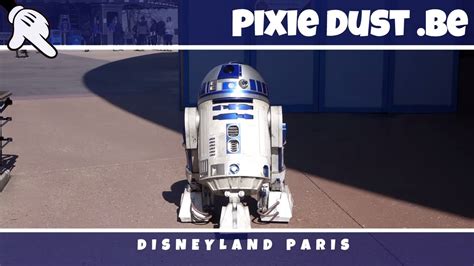 R2d2 From Star Wars In Disneyland Paris Hd 1080p Youtube