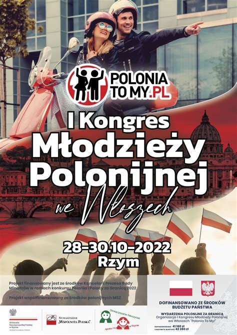 Pierwszy Kongres dla Młodzieży Polonijnej we Włoszech POLONIA TO MY