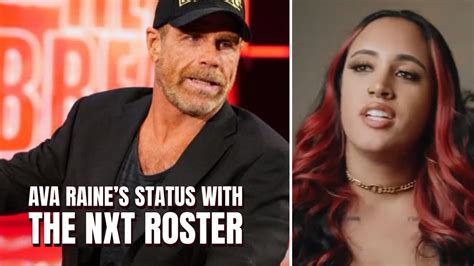 Shawn Michaels Comments On Ava Raine S Status With Wwe Nxt Roster Youtube