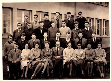 Photo De Classe Math élem De 1961 Lycée Louis Pasteur Copains Davant