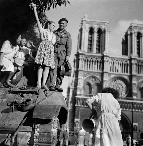 Guerre 1939 1945 Libération De Paris 25 Août 1944 7h Du Matin