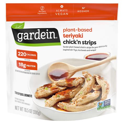 Gardein Plant-Based Teriyaki Chick'n Strips - Shop Meat alternatives at