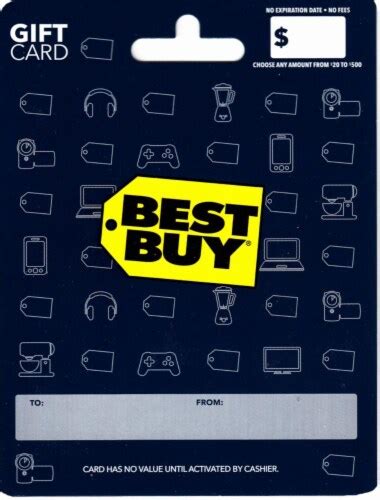 Best Buy Variable Amount Gift Card 1 Ct Kroger