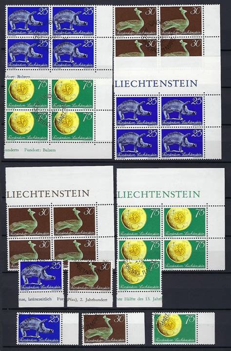 Block Serie F Rstentum Lichtenstein Gest Postfrisch Kaufen Auf