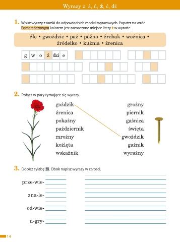 Page 16 Elementarz odkrywców Potyczki ortograficzne klasa 2