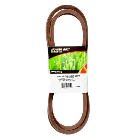 Maxpower 38 Deckdrive Belt For Riding Mowertractors 12 In W X 254 In L In The Lawn Mower