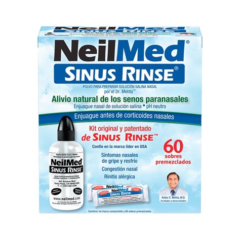 Neilmed Sinus Rinse Enjuage Nasal De Soluci N Salina Sobres