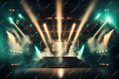 concert stage empty