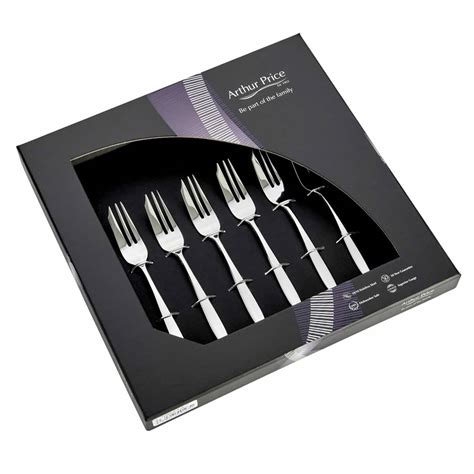 Arthur Price Willow Cutlery Set Of 6 Pastry Forks Zwif0131 Ecookshop