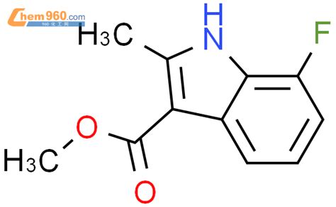 762288 12 07 氟 2 甲基 1h 吲哚 3 羧酸甲酯化学式、结构式、分子式、mol、smiles 960化工网