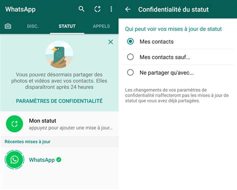 WhatsApp Statut Est Disponible En Belgique Voici Comment L Utiliser