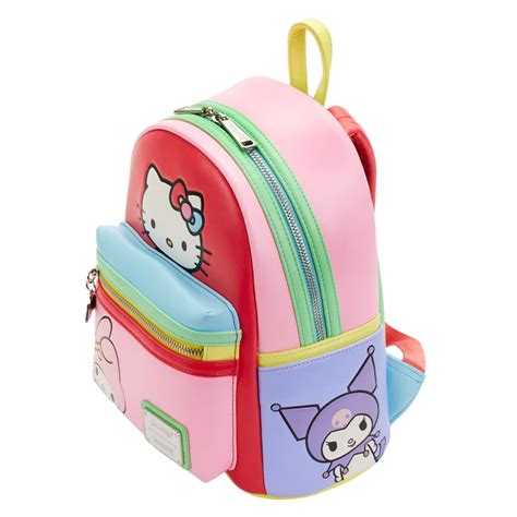 Loungefly Hello Kitty And Friends Color Block Mini Backpack Circle Of Hope Boutique