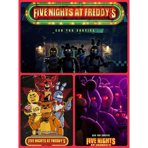 โปสเตอร์ Five Nights At Freddy S 5 คืนสยองที่ร้านเฟรดดี้ ขนาด 11 5 X 16 5 นิ้ว A3 Shopee Thailand