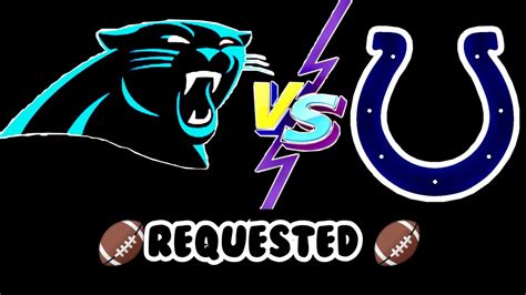 Nfl Street Retro Game Panthers Vs Colts Youtube