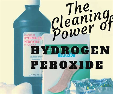 What Are All The Things I Can Clean With Hydrogen Peroxide Kleen Carpet ...