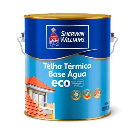 Tinta Eco Telha Termico Galao Onix Sherwin Williams