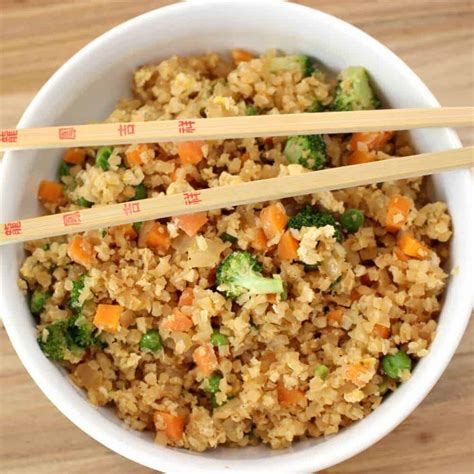 Cauliflower Fried Rice - Princess Pinky Girl