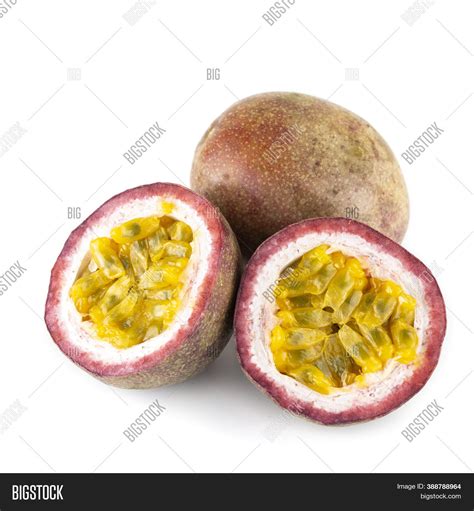 Passion Fruit Isolated Image Photo Free Trial Bigstock