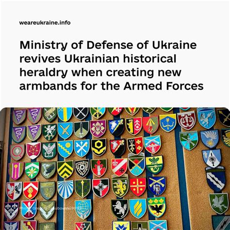 Ministry Of Defense Of Ukraine Revives Ukrainian Historical Heraldry