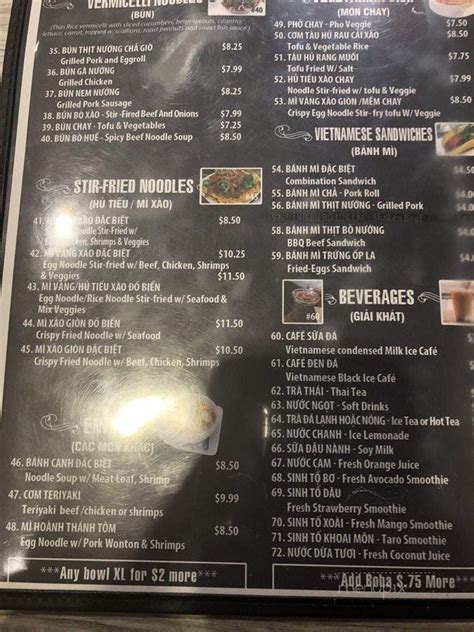 Pho Kc Menu In Glendale Az Order Delivery And Reviews