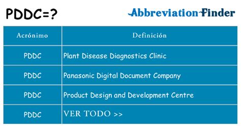 ¿qué Significa Pddc