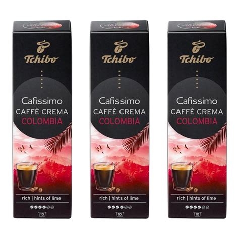 Tchibo Cafissimo Caffе Crema Colombia кофе в капсулах 30 шт купить с